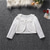 cheap Sweaters &amp; Cardigans-Kids Girls&#039; Cardigan Solid Color School Long Sleeve Button Active Cotton 4 years+ Spring Red plus velvet White plus velvet Black