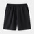 cheap Classic-Men&#039;s Shorts Linen Shorts Summer Shorts Drawstring Elastic Waist Plain Comfort Short Casual Daily Holiday Linen Cotton Blend Fashion Classic Style Black White
