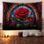 cheap Art Tapestries-Valentine's Day Stained Glass Rose Hanging Tapestry Wall Art Large Tapestry Mural Decor Photograph Backdrop Blanket Curtain Home Bedroom Living Room Decoration