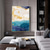 voordelige Abstracte schilderijen-mintura handgemaakte abstracte gouden olieverfschilderijen op canvas kunst aan de muur decoratie moderne foto voor huisdecoratie gerold frameloos ongerekt schilderij