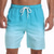 cheap Men&#039;s Swimming Shorts-Men&#039;s Board Shorts Swimwear Swim Shorts Beach Swimming Pool Breathable Quick Dry Running Casual Drawstring Elastic Waist Liner Gradient Knee Length Gymnatics Activewear Pink Blue Micro-elastic