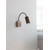 cheap LED Wall Lights-Industrial Wall Lights, Simple Modern Light, Geometric Semicircle Bedside Lamp, Metal Wrought Iron LED Wooden Wall Light for Living Room, Bedroom, Restaurant