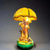 cheap Table Lamps-Mushroom Table Lamp, Simulated Stained Glass Night Light, Bohemian Resin Decorative Bedside Lamp, for Bedroom Living Room Home Office, Decor Gift