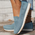 cheap Women&#039;s Sneakers-Women&#039;s Sneakers Slip-Ons Comfort Shoes Daily Flat Heel Round Toe Fashion Casual Comfort Walking Tissage Volant Loafer Black Dark Blue Beige