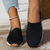 cheap Women&#039;s Sneakers-Women&#039;s Sneakers Slip-Ons Comfort Shoes Daily Flat Heel Round Toe Fashion Casual Comfort Walking Tissage Volant Loafer Black Dark Blue Beige