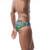 cheap Men&#039;s Swim Briefs-Men&#039;s Swim Briefs Beach Swimming Pool Party Breathable Quick Dry Drawstring Elastic Waist Graphic Short Sport Casual Activewear Blue Purple Micro-elastic