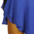 baratos Vestidos de Patinação Artística-Vestidos para Patinação Artística Mulheres Para Meninas Patinação no Gelo Vestidos Azul Real Patchwork Sem costas Com Transparência Elastano Elasticidade Alta Treino Competição Roupa para Patinação