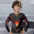 cheap Boy&#039;s 3D Vision &amp; Geometry-Boys 3D Geometric Tee Shirts Long Sleeve 3D Print Spring Fall Sports Fashion Streetwear Kids 3-12 Years Crew Neck Outdoor Casual Daily Regular Fit