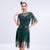 cheap Dresses-Retro Vintage Roaring 20s 1920s Flapper Dress The Great Gatsby Flapper Girl Wedding Guest Sequins Tassel Fringe Sequin Women&#039;s Carnival Carnival Wedding Wedding Guest Adults&#039; Dress Homecoming Dresses