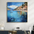 cheap Landscape Paintings-Handmade Oil Painting Canvas Wall Art Decor Original sailboat art Home Decor With Stretched FrameWithout Inner Frame Painting