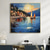 cheap Landscape Paintings-Handmade Oil Painting Canvas Wall Art Decor Original sailboat art Home Decor With Stretched FrameWithout Inner Frame Painting