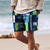 baratos Shorts de praia-Homens Bermuda de Surf Shorts de Natação Calção Justo de Natação Com Cordão com forro de malha Cintura elástica Bloco de cor Colorido Secagem Rápida Curto Feriado Praia Havaiana Casual Amarelo Vinho