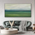 cheap Landscape Paintings-Handmade Oil Painting Canvas Wall Art Decoration Contemporary  Abstract Green Farm Landscape for Home Decor Rolled Frameless Unstretched Painting