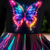 preiswerte 3D Schmetterlingskleid-Mädchen&#039; 3D Schmetterling Kleid Langarm 3D-Druck Frühling Herbst Urlaub Sport &amp; Natur Täglich Kuschelig Brautkleider schlicht Schön kinderkleidung 3-12 Jahre Casual kleid A Linie Kleid Übers Knie
