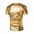 cheap Tops-Retro Vintage 1980s Shiny Metallic T-shirt Disco Solid Color Round Neck Fancy Dress Men&#039;s Carnival Performance Club Pride Parade Adults&#039; T-shirt Summer