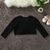 cheap Sweaters &amp; Cardigans-Kids Girls&#039; Cardigan Solid Color School Long Sleeve Button Active Cotton 4 years+ Spring Red plus velvet White plus velvet Black