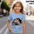 abordables Animaux 3D de Fille-100% Coton Enfants Fille Noir Blanche Chat Tee-shirts Chemises Col Ras du Cou Manche Courte Extérieur Casual du quotidien Actif Mode Le style mignon Col ras du cou Eté