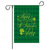 cheap Saint Patrick&#039;s Day-Saint Patrick Day Garden Flag 12x18Inch Outdoor Decorations Welcome Garden Patio Flag Lucky Clover Pot of Gold Green Yard Flag Double Sided Holiday Outdoor Flags 1pc