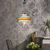 cheap Lantern Design-LED Pendant Light Warm White Light Color 36 cm Pendant Light Fabric Vintage Style Vintage Traditional / Classic Dining Room Bedroom Pendant Light 110-240V