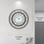 cheap Metal Wall Decor-Large Wall Clock Metal Decorative Silent Non-Ticking Big Clocks Modern Home Decorations for Living Room Bedroom Dining Room Office