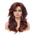 cheap Historical Wigs-Rugelyss Vintage Wigs Brown Mixed Wig for Women Lady Layered Synthetic Full Wigs for 60s 70s 80s Cosplay Costume Disco Hair Wig Halloween Wigs