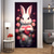 cheap Wedding-Wedding Outdoor Decorations Door Covers Door Tapestry Door Curtain Decoration Backdrop Indoor/Outdoor Door Banner for Front Door Farmhouse Heart Bunny
