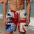 levne pánské plážové šortky-státní vlajka vlastenecké pánské letovisko 3D potištěné šortky plavky elastický pas stahovací šňůrka s podšívkou ze síťoviny aloha havajský styl dovolená pláž s až 3xl