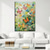 cheap Animal Paintings-Hand painted Abstract Colorful Butterfly Oil Painting on Canvas animal painting Original Nature Scenery pattle knife Painting Custom Planting  Art Modern oil painting for Wall Art Bedroom Wall Decor