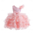 cheap Party Dresses-Girls Pageant Party Dress Ruffle Flower Kids Wedding Ball Gown Sequin Formal Princess Dress 4-9 Years For Wedding Guest