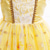 cheap Movie &amp; TV Theme Costumes-Beauty and the Beast Princess Belle Dress Flower Girl Dress Girls&#039; Movie Cosplay Cute Children&#039;s Day Wedding Wedding Guest