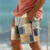cheap Men&#039;s Beach Shorts-Plaid Color Block Men&#039;s Resort 3D Printed Board Shorts Swim Trunks Elastic Waist Drawstring with Mesh Lining Aloha Hawaiian Style Holiday Beach S TO 3XL