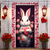 cheap Wedding-Wedding Outdoor Decorations Door Covers Door Tapestry Door Curtain Decoration Backdrop Indoor/Outdoor Door Banner for Front Door Farmhouse Heart Bunny