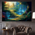 cheap Landscape Prints-Landscape Wall Art Canvas Staircase Forest at Sunrise Prints and Posters Pictures Decorative Fabric Painting For Living Room Pictures No Frame
