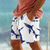 abordables pantalones cortos de playa para hombre-Shark Marine Life Resort para hombre Pantalones cortos impresos en 3D Bañador con cintura elástica con cordón y forro de malla Aloha estilo hawaiano vacaciones en la playa S a 3XL