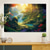 cheap Landscape Prints-Landscape Wall Art Canvas Staircase Forest at Sunrise Prints and Posters Pictures Decorative Fabric Painting For Living Room Pictures No Frame