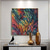 cheap Abstract Paintings-Mintura Handmade Colorful Oil Paintings On Canvas Wall Art Decoration Modern Abstract Feather Pictures For Home Decor Rolled Frameless Unstretched Painting