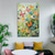cheap Animal Paintings-Hand painted Abstract Colorful Butterfly Oil Painting on Canvas animal painting Original Nature Scenery pattle knife Painting Custom Planting  Art Modern oil painting for Wall Art Bedroom Wall Decor