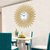 cheap Metal Wall Decor-Large Wall Clock Metal Decorative Silent Non-Ticking Big Clocks Modern Home Decorations for Living Room Bedroom Dining Room Office