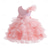 cheap Party Dresses-Girls Pageant Party Dress Ruffle Flower Kids Wedding Ball Gown Sequin Formal Princess Dress 4-9 Years For Wedding Guest