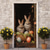 cheap Door Covers-Door Covers Door Decorations Bunny Eggs Mural Decor Door Tapestry Door Curtain Backdrop Door Banner Removable for Front Door Indoor Outdoor Home Room Decoration Farmhouse Decor Supplies