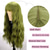 cheap Party Wigs-Green Wig with Bangs Soft Long Wavy Wigs for Women Curly Synthetic Fiber Wig Replacement Halloween Costumes Cosplay Party Wigs St.Patrick&#039;s Day Wigs