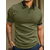 cheap Classic Polo-Men&#039;s Polo Shirt Button Up Polos Casual Holiday Lapel Short Sleeve Fashion Basic Color Block Patchwork Summer Regular Fit Black Army Green Brown Gray Polo Shirt