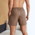 cheap Men&#039;s Swimming Shorts-Men&#039;s Board Shorts Swim Trunks Going out Weekend Breathable Quick Dry Pocket Drawstring Elastic Waist Striped Short Gymnatics Casual Activewear Sky Blue Brown
