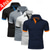 ieftine Polo clasic pentru bărbați-Bărbați Tricouri polo Cămașă de golf Casual Sport Rever Manșon scurt Modă De Bază Bloc Culoare Peteci 4 piese Vară Fit regulat Alb (4 pachete) Negru (4 pachete) Roșu+Alb+Albastru+Portocaliu Albastru