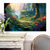 cheap Landscape Prints-Landscape Wall Art Canvas Staircase Forest at Sunrise Prints and Posters Pictures Decorative Fabric Painting For Living Room Pictures No Frame