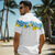 abordables Chemise hawaïen-citron majolique méditerranéen complexe pour hommes hawaïen chemise imprimée en 3D boutonné à manches courtes chemise de plage d&#039;été vacances vêtements quotidiens s à 3xl