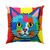 cheap Animal Style-Cat Cartoon Double Side Cushion Cover 1PC Soft Decorative Square Throw Pillow Cover Cushion Case Pillowcase for Bedroom Livingroom Superior Quality Indoor Cushion for Sofa Couch Bed Chair