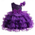 cheap Party Dresses-Girls Pageant Party Dress Ruffle Flower Kids Wedding Ball Gown Sequin Formal Princess Dress 4-9 Years For Wedding Guest