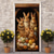 cheap Door Covers-Door Covers Door Decorations Bunny Eggs Mural Decor Door Tapestry Door Curtain Backdrop Door Banner Removable for Front Door Indoor Outdoor Home Room Decoration Farmhouse Decor Supplies
