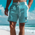 cheap Board Shorts-Surf Men&#039;s Resort 3D Printed Board Shorts Swim Trunks Elastic Waist Drawstring with Mesh Lining Aloha Hawaiian Style Holiday Beach S TO 3XL